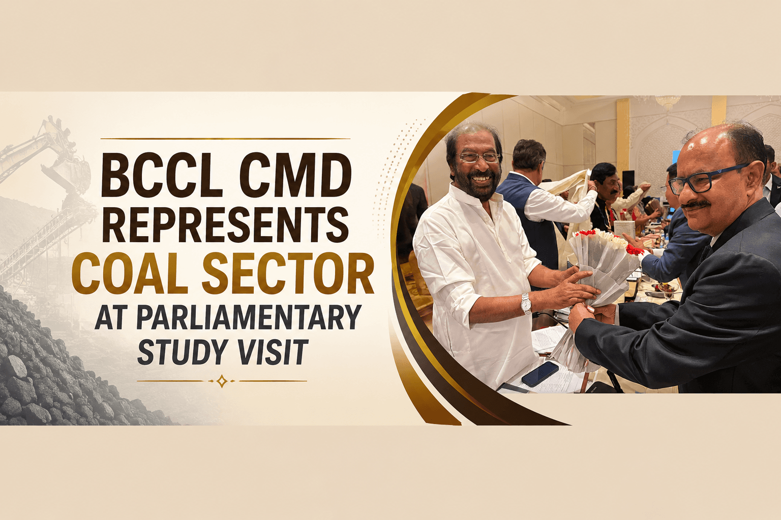 BCCL CMD Engages in Key Policy Meet