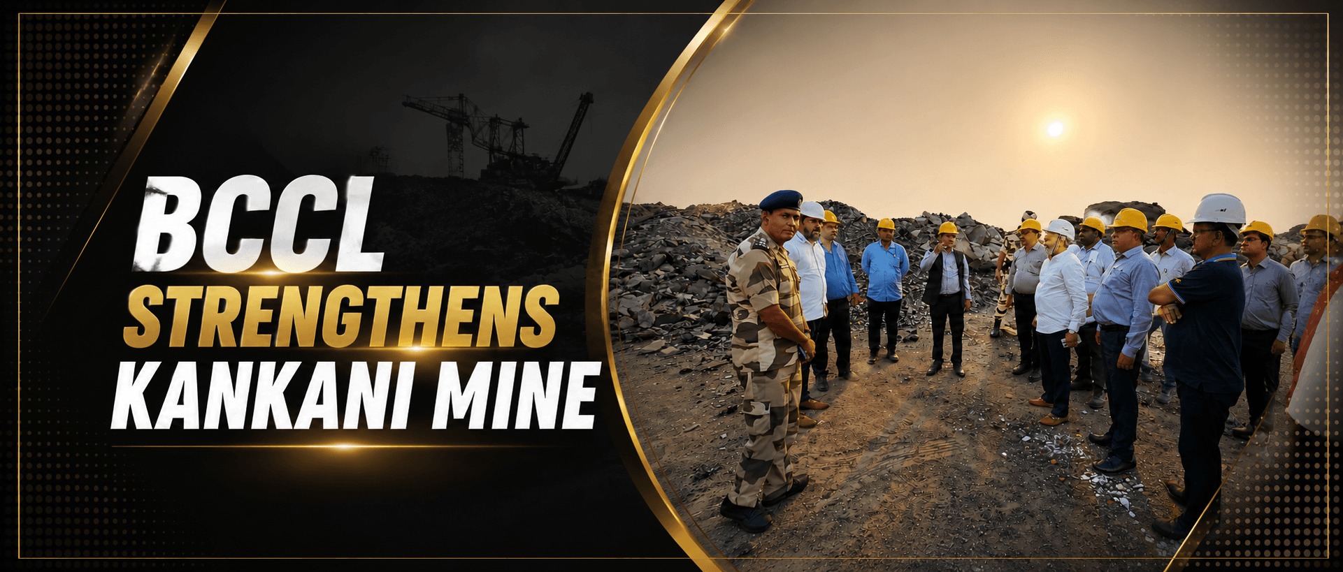 BCCL Tightens Monsoon Readiness at Kankani Mine