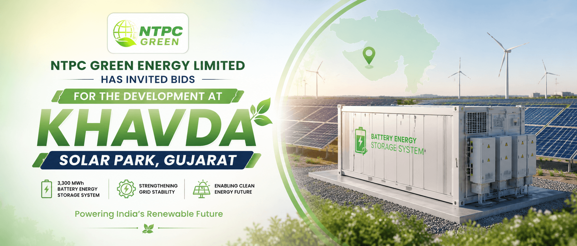 NTPC Green Bets Big on Energy Storage