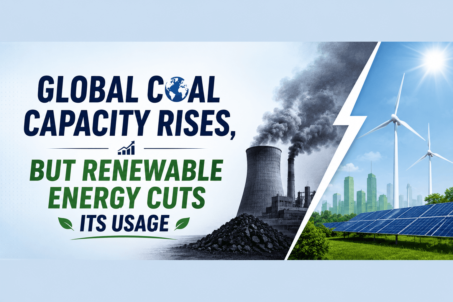 Coal Capacity Up, Usage Slips Globally