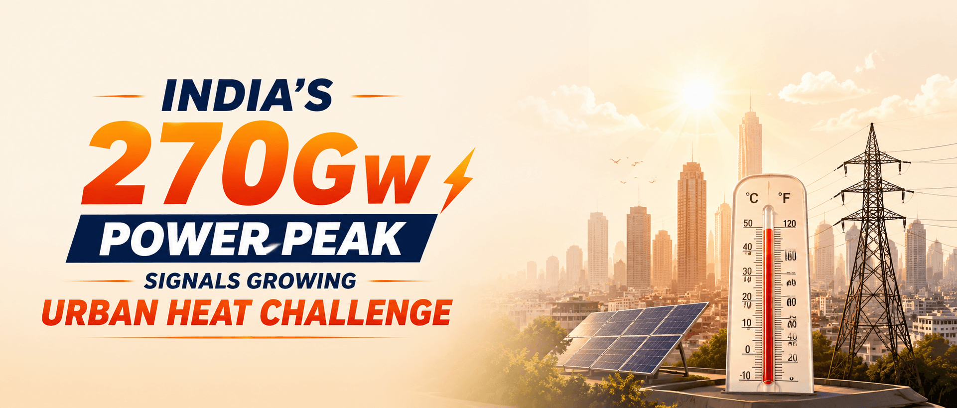 270GW Surge Exposes India’s Urban Heat Crisis